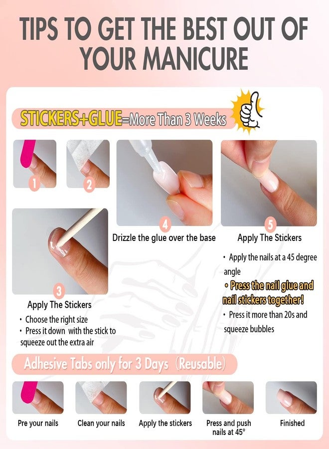 KQueenest Taupe Press on Nails Short Squoval Solid Color Glue on Nails Short Fit & Natural Small Gel Fake Nails Press on Reusable Acrylic Nails Set in 24 Pcs - Image 4